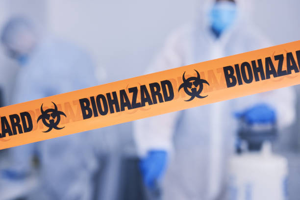 Professional Crime Scene Cleanup technician working in Everett, MA